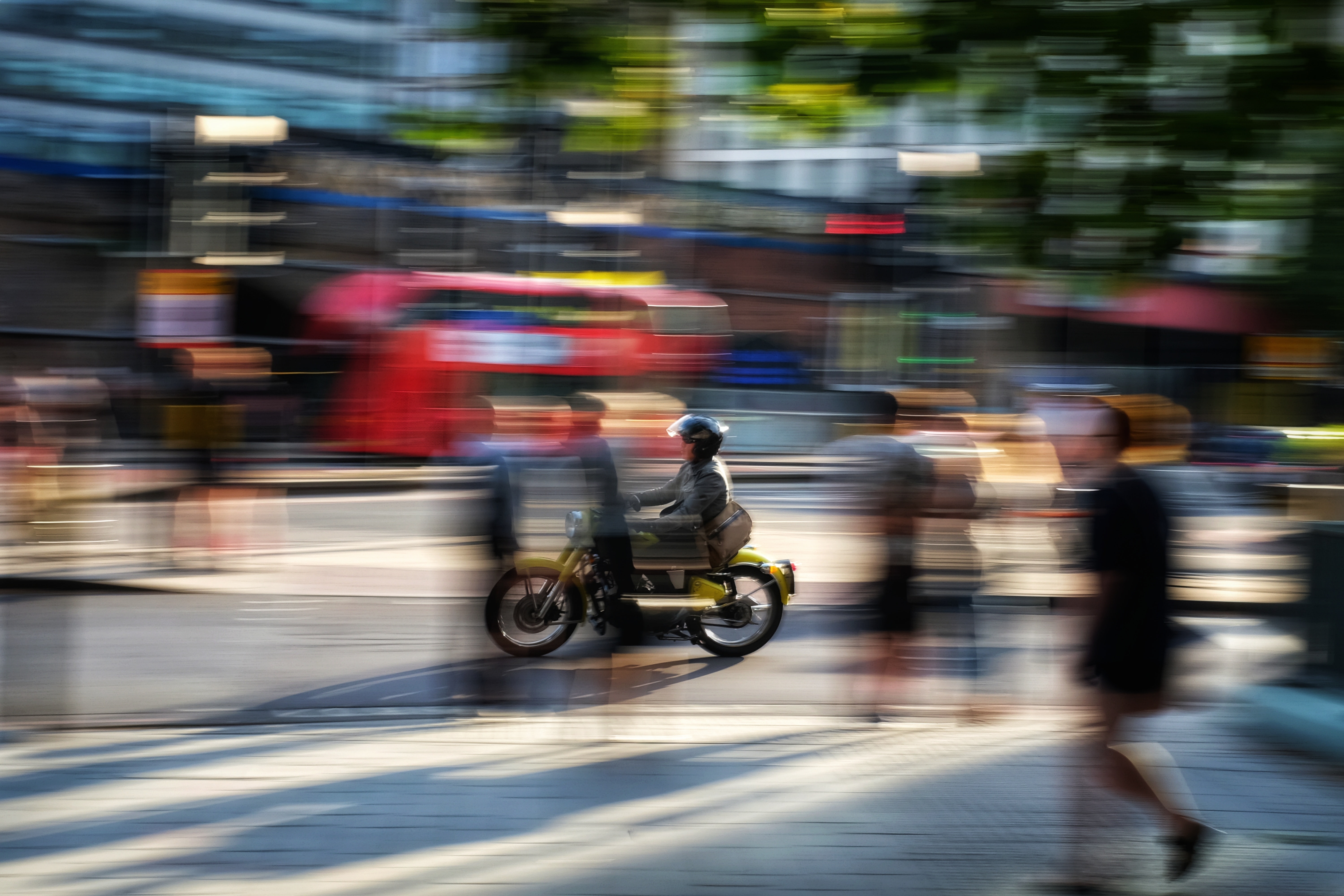 Person in traffic TWO WHEELER SAFETY